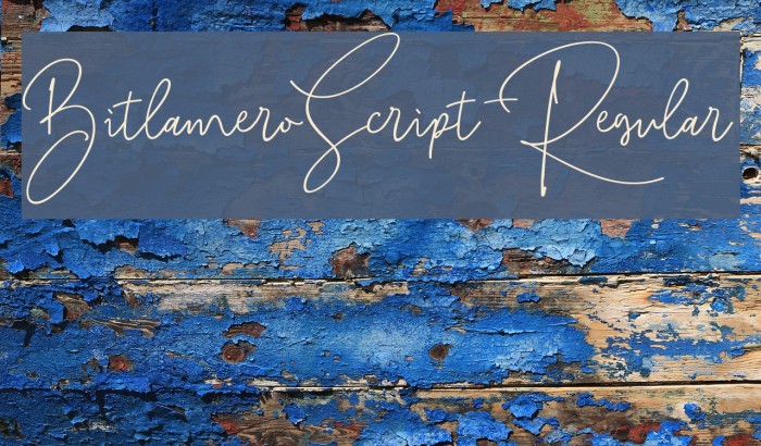 BitlameroScript-Regular Example 3