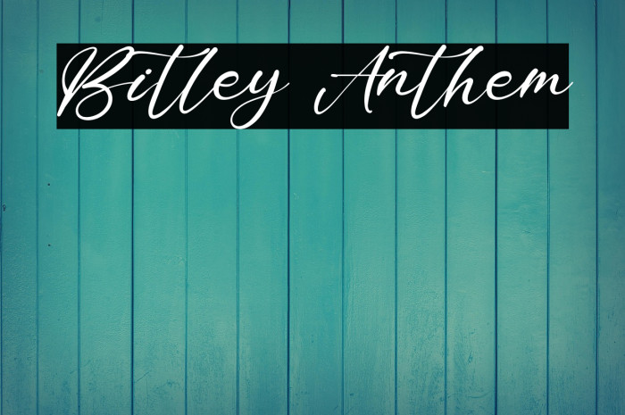 Bitley Anthem Example 2