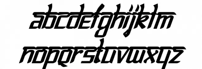 Bitling lipika Bold Italic Fonte MAIÚSCULAS