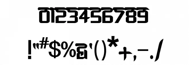 Bitling lipika Bold Font OTHER CHARS