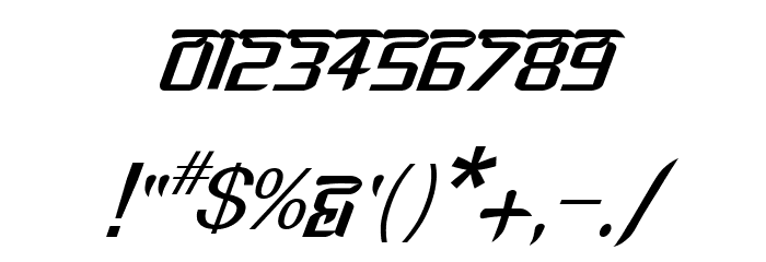 Bitling lipika Italic Font OTHER CHARS