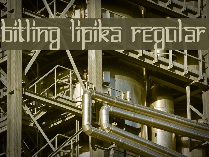 Bitling lipika Regular Font examples