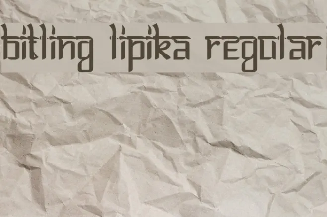 Bitling lipika Regular Example 2