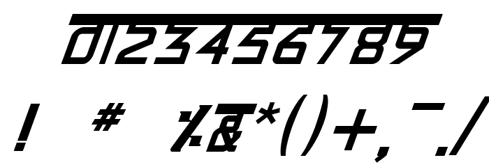 Bitling sujatra Bold Italic Font OTHER CHARS