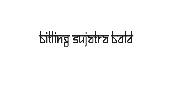 Bitling sujatra Bold Logo