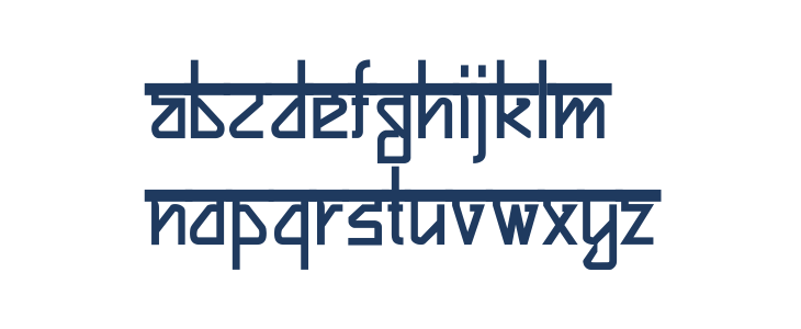 Bitling sujatra Bold Lowercase
