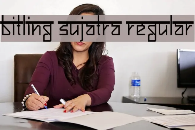 Bitling sujatra Regular Example 1