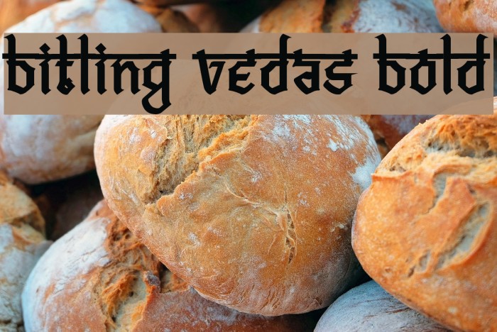 Bitling vedas Bold Font examples