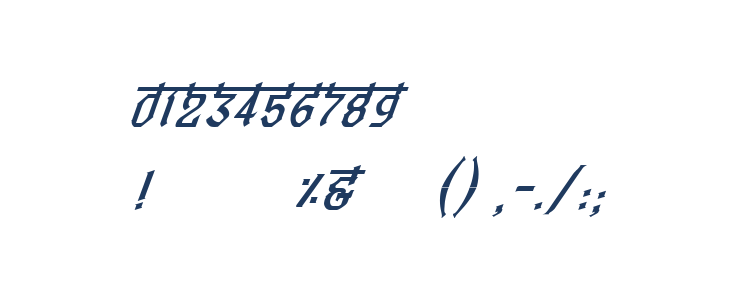 Bitling vedas Italic Other Characters