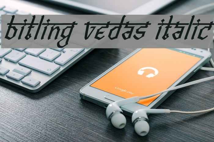 Bitling vedas Italic Example 1
