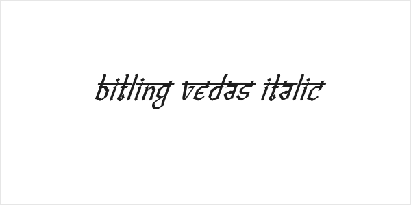 Bitling vedas Italic Logo