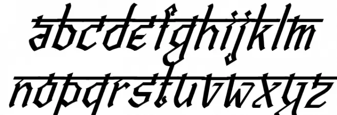 Bitling vedas Italic Fuentes MINÚSCULAS