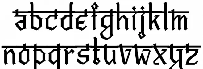 Bitling vedas Regular Polices MAJUSCULES