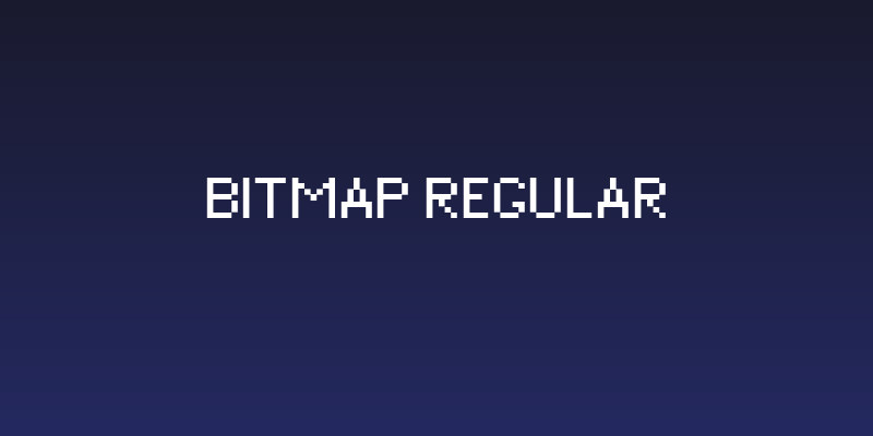 Bitmap Regular Social Header
