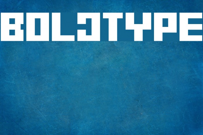 BitmapperOLDTYPE Font examples