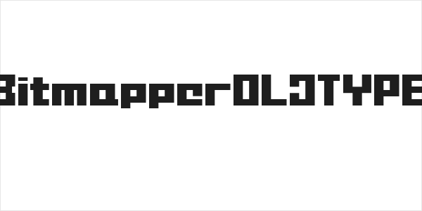 BitmapperOLDTYPE Logo