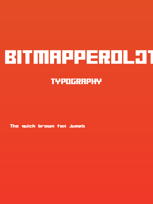 BitmapperOLDTYPE Poster