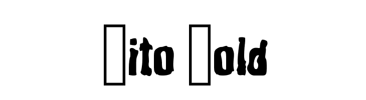 Bito Bold  Fuentes Gratis Descargar