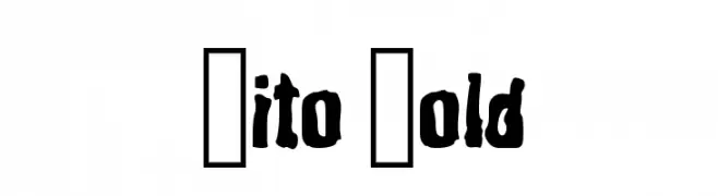 Bito Bold  Frei Schriftart Herunterladen
