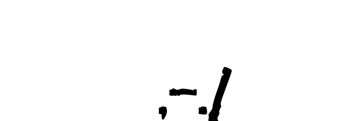 Bito Bold Fonte OUTROS PERSONAGENS