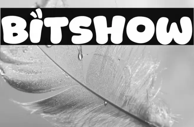 Bitshow Font examples