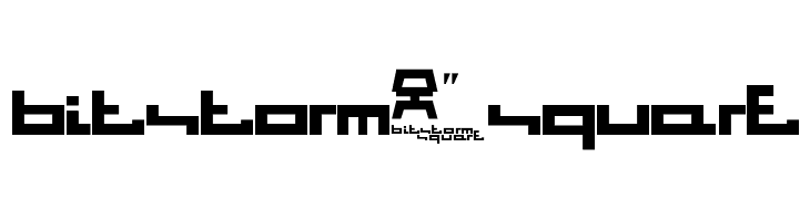Bitstorm-SQUARE Font