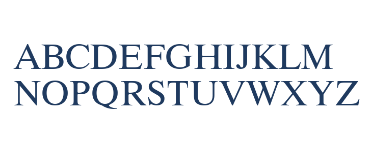 Bitstream CyberBase Uppercase