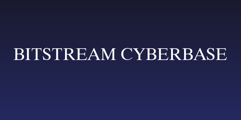 Bitstream CyberBase Social Header