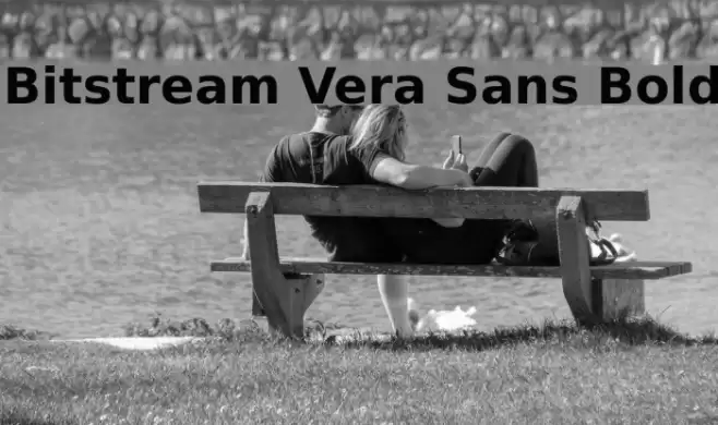 Bitstream Vera Sans Bold Fuentes examples