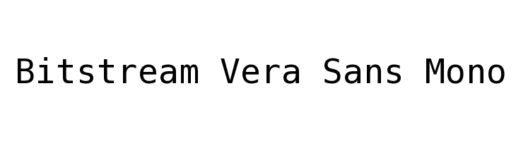 bitstream vera sans roman font download