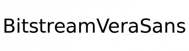 Bitstream Vera Sans  baixar fontes gratis