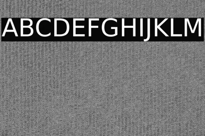 Bitstream Vera Sans フォント examples