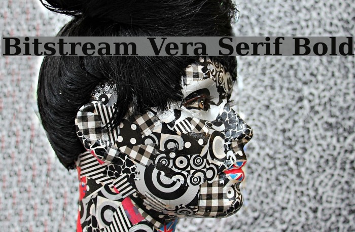 Bitstream Vera Serif Bold Font examples