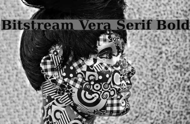 Bitstream Vera Serif Bold Fuentes examples