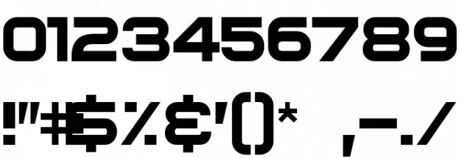 Bitsumishi Schriftart Anderer Schreiben