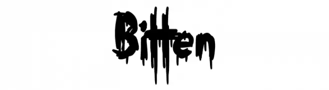 Bitten  تنزيل الخطوط