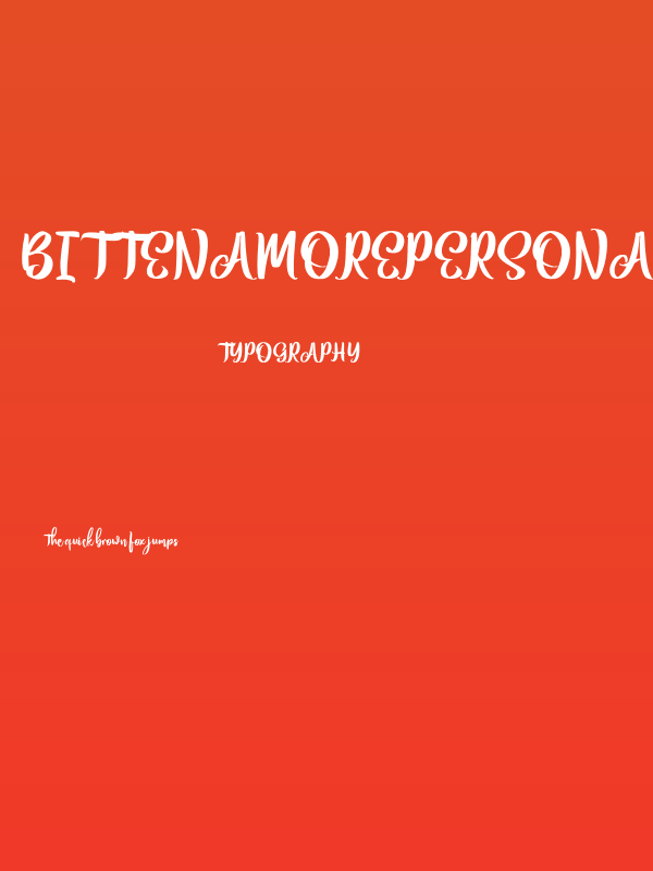 BittenAmorePersonalUse-Script Poster