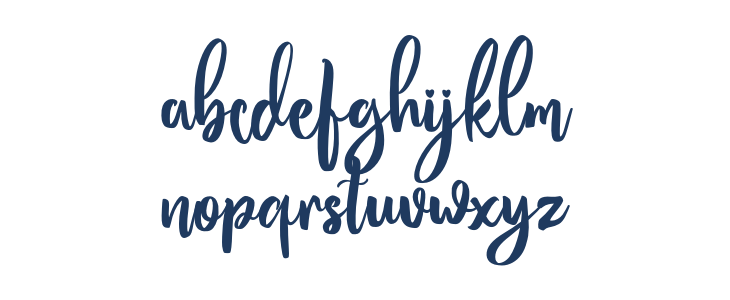 BittenAmorePersonalUse-Script Lowercase