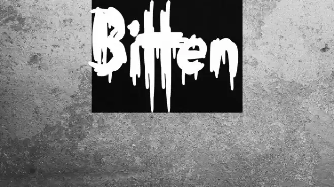 Bitten 字体 examples