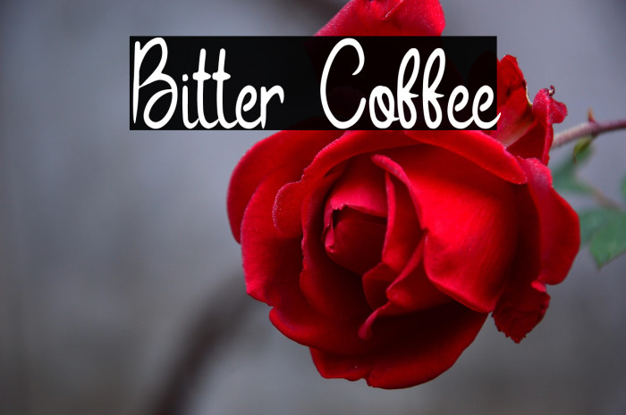 Bitter Coffee Example 3