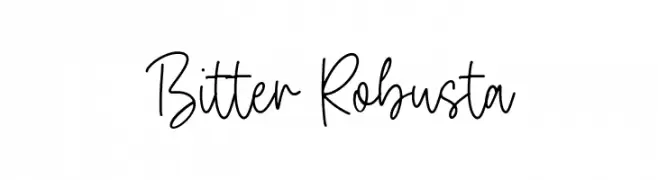 Bitter Robusta  免费字体下载