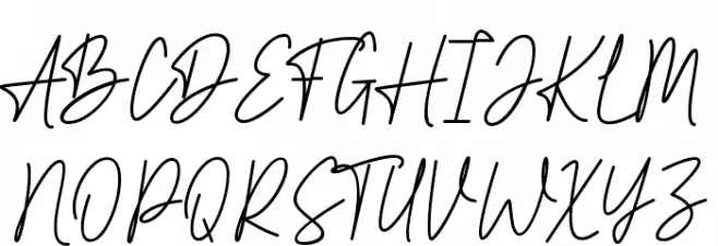 Bitter Signature DEMO! DEMO! Fuentes MAYÚSCULAS