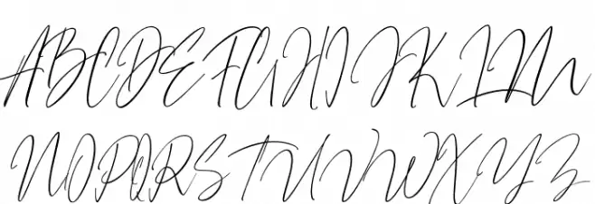 BitterMind 字体 大写