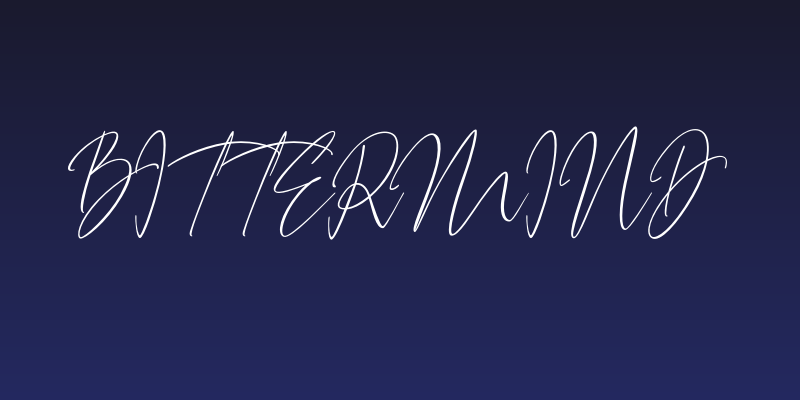 BitterMind Social Header