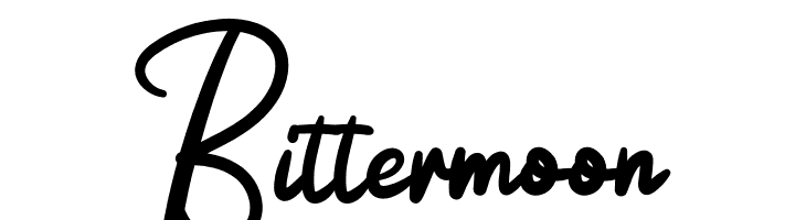 Bittermoon  les polices de caractères gratuit tlcharger