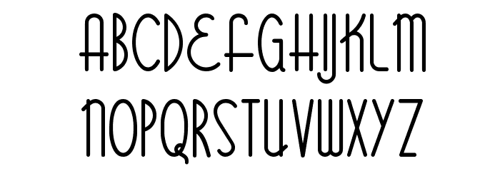 Bittersweet NF Font LOWERCASE