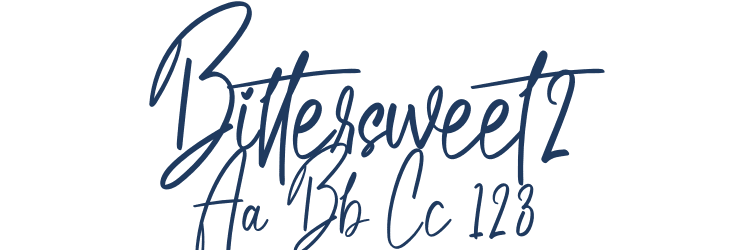 Bittersweet2 Font Preview