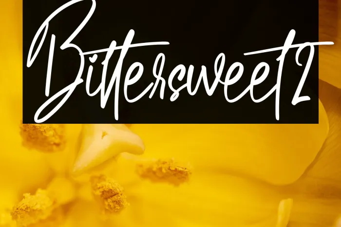 Bittersweet2 Example 1