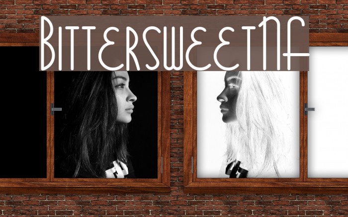 BittersweetNF Font examples