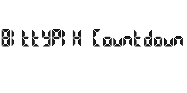 Bittypix Countdown Logo
